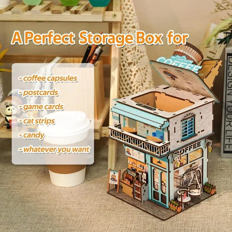 Book Nook Kit | Cape Coffee Shop - CraftoyX