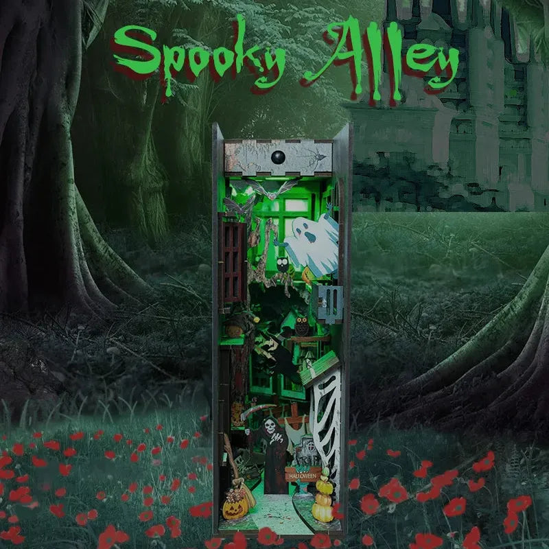 Book Nook Kits | Halloween Alley - CraftoyX