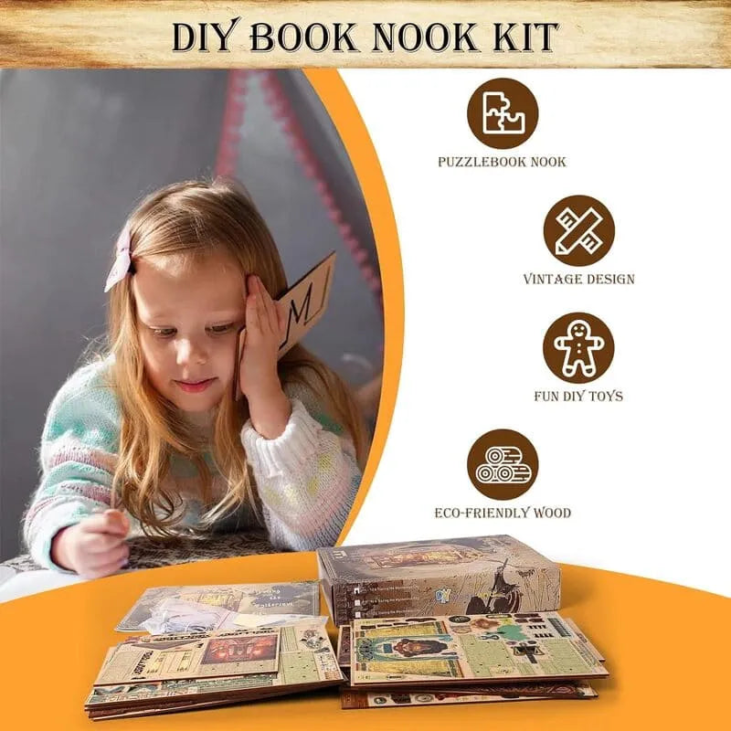 Book Nook Kit | Mysterious City - CraftoyX