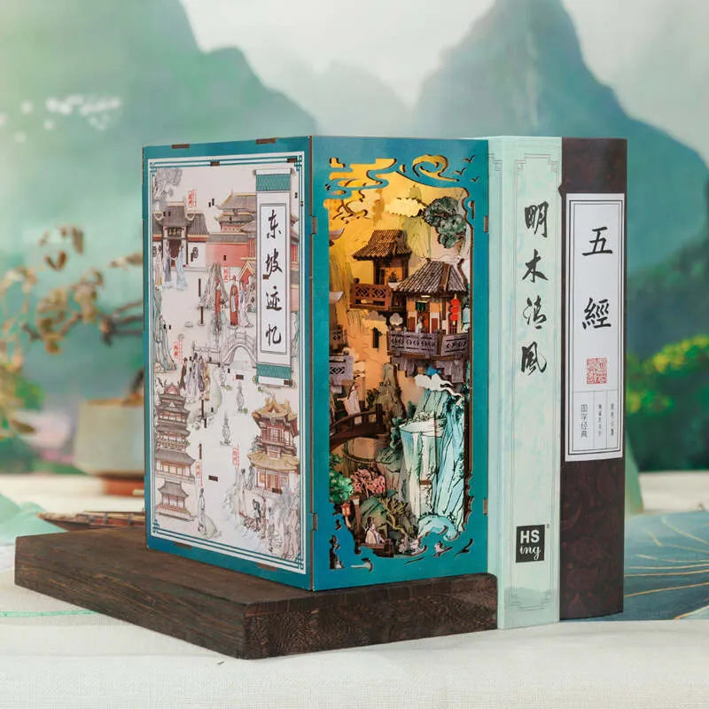 Book Nook Kits | Su Dongpo's Life - CraftoyX