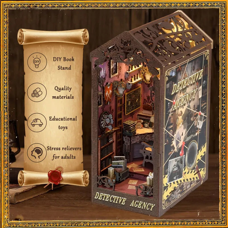 Book Nook Kits | Supernatural Detective - CraftoyX