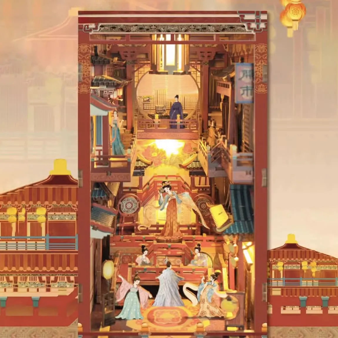 Book Nook Kit | Tang Palace Night Banquet - CraftoyX