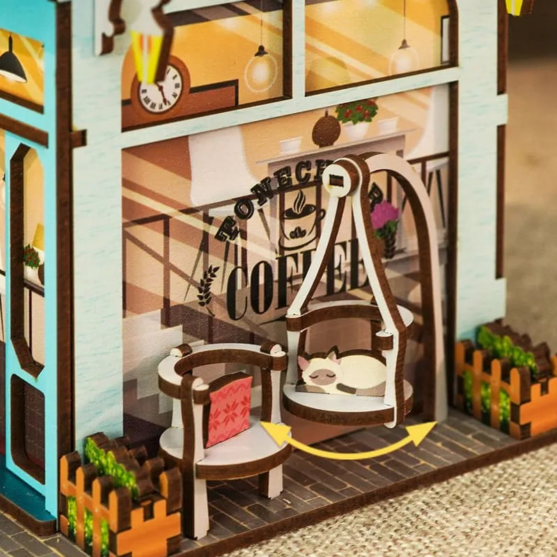 Book Nook Kit | Cape Coffee Shop - CraftoyX