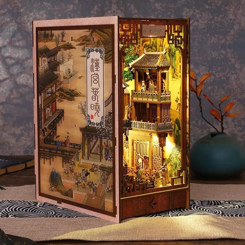 DIY Book Nook Kit | Han Palace - CraftoyX