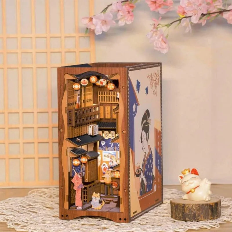 Book Nook Kits | Under The Sakura Tree - CraftoyX