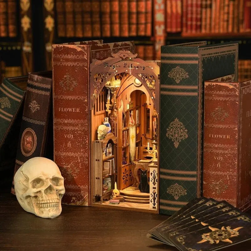 Book Nooks | Magic Library - CraftoyX