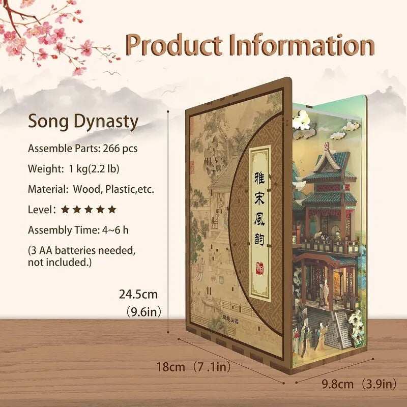 Book Nook Kits | Song Dynasty Culture - CraftoyX