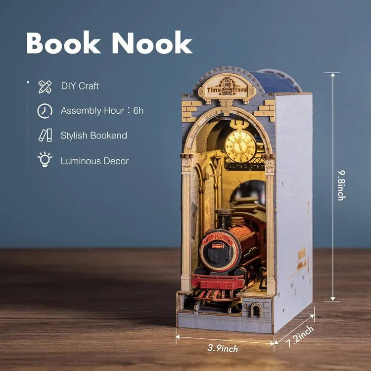 Book Nook Kit | Time Travel - CraftoyX