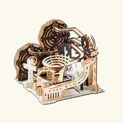 by craftoyx creative 3d puzzle marble run set 