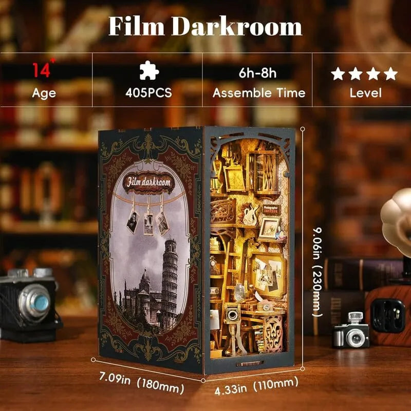 Book Nook Kits | Film Darkroom - CraftoyX