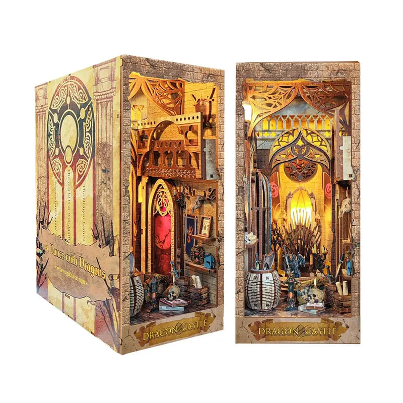 Book Nook Kits | Dragon Castle - CraftoyX