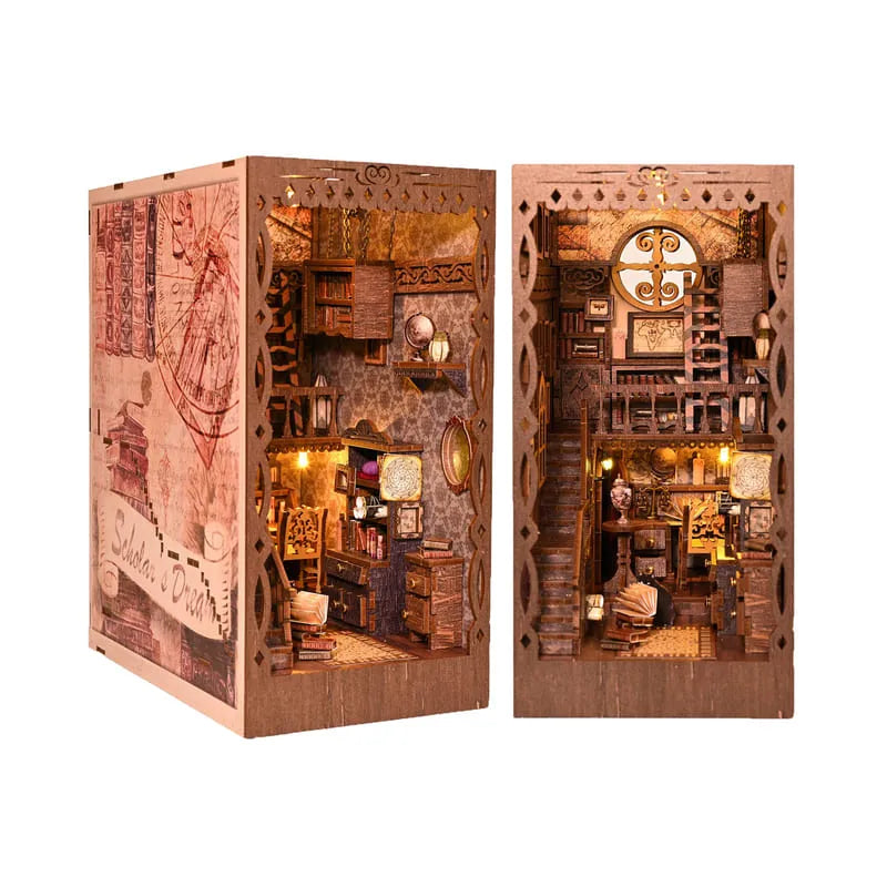 Book Nook Kits | Scholar's Dream - CraftoyX