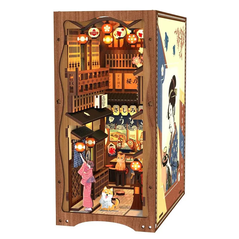 Book Nook Kits | Under The Sakura Tree - CraftoyX