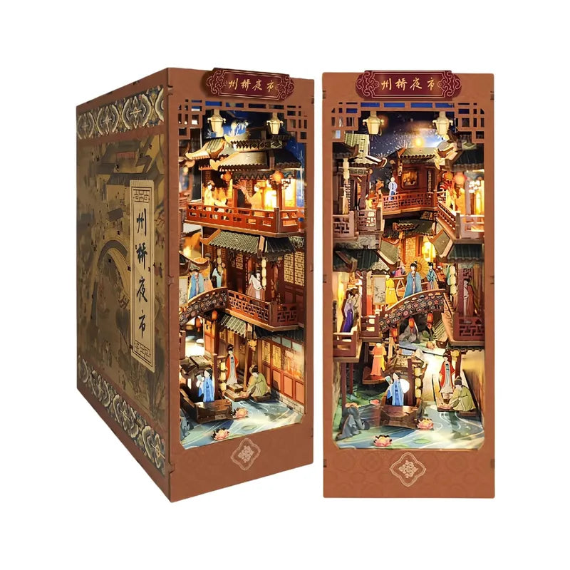 Book Nook Kit | Zhouqiao Night Market - CraftoyX