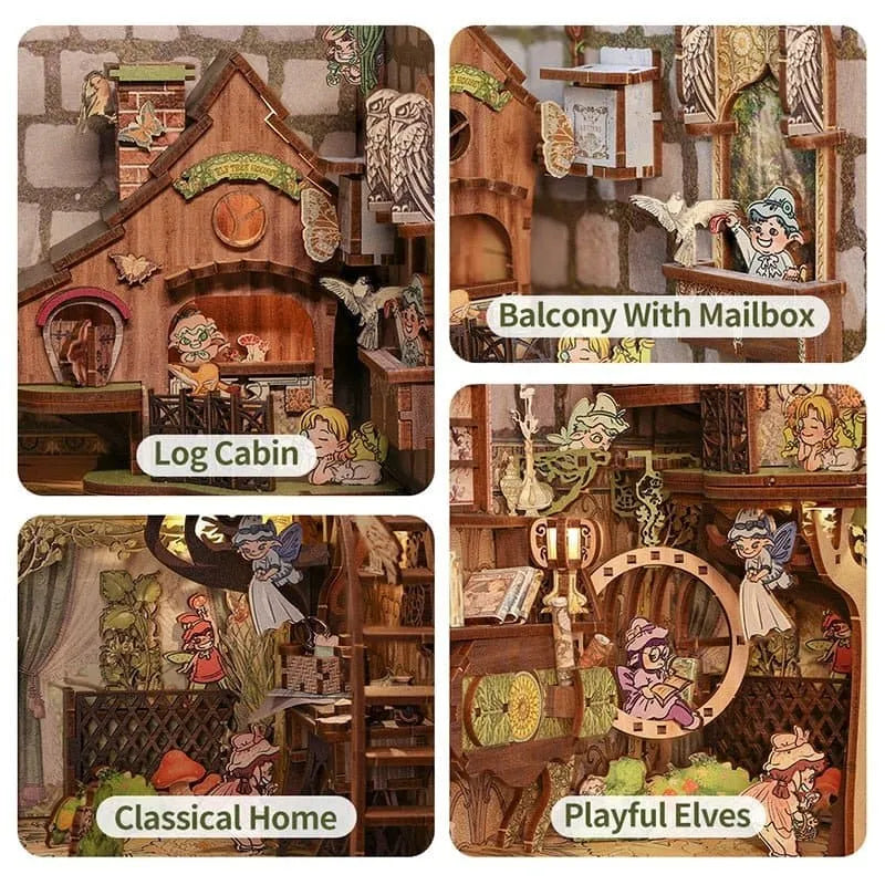 Book Nook Kits | Elven Paradise - CraftoyX