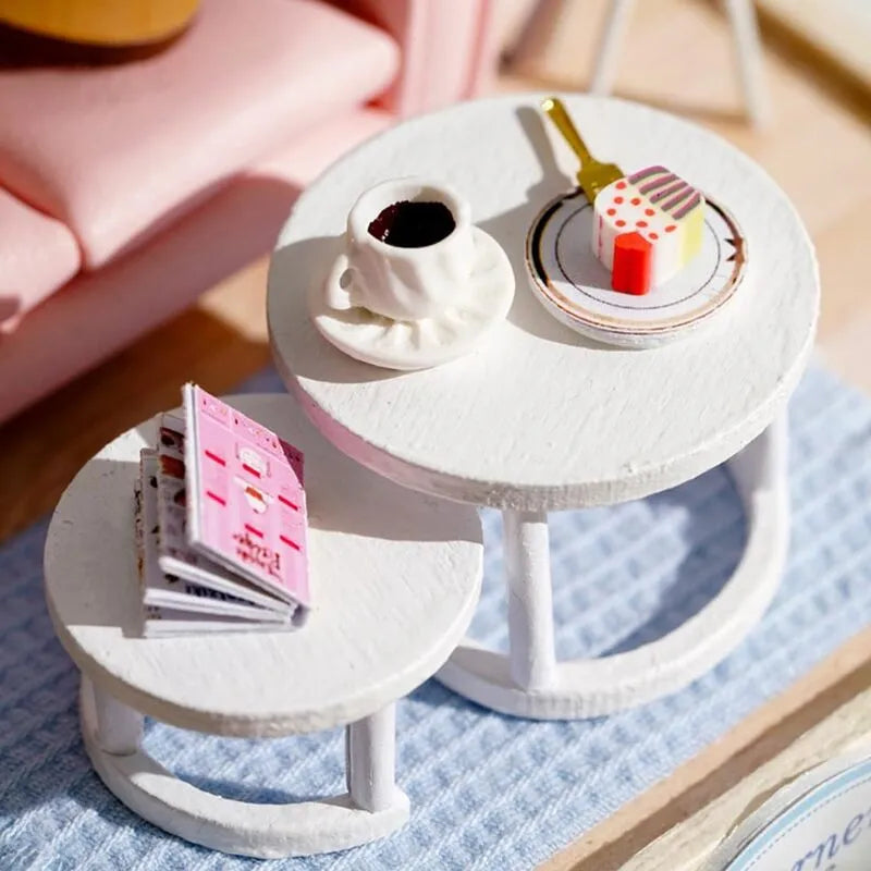 DIY Miniature House | Afternoon Tea Time Dollhouse Kit-CraftoyX