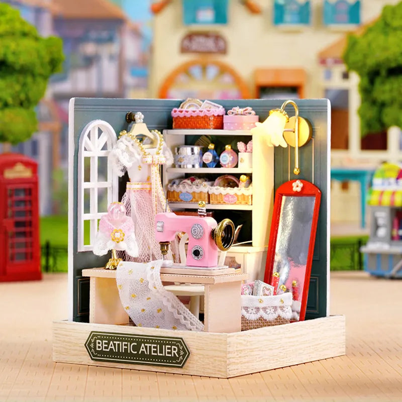 DIY Miniature House | Beatific Atelier Dollhouse Kit-CraftoyX