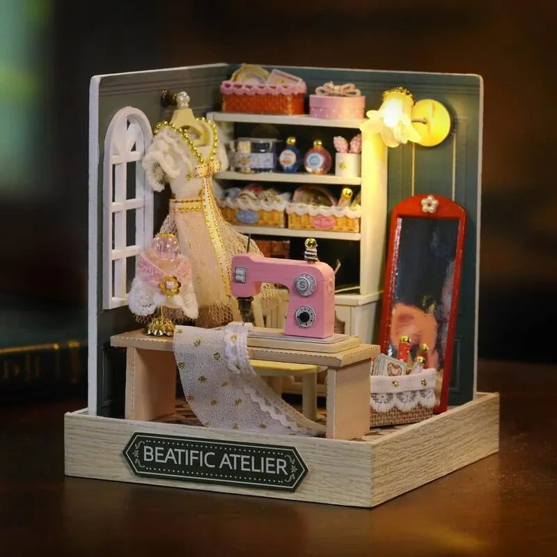 DIY Miniature House | Beatific Atelier Dollhouse Kit-CraftoyX