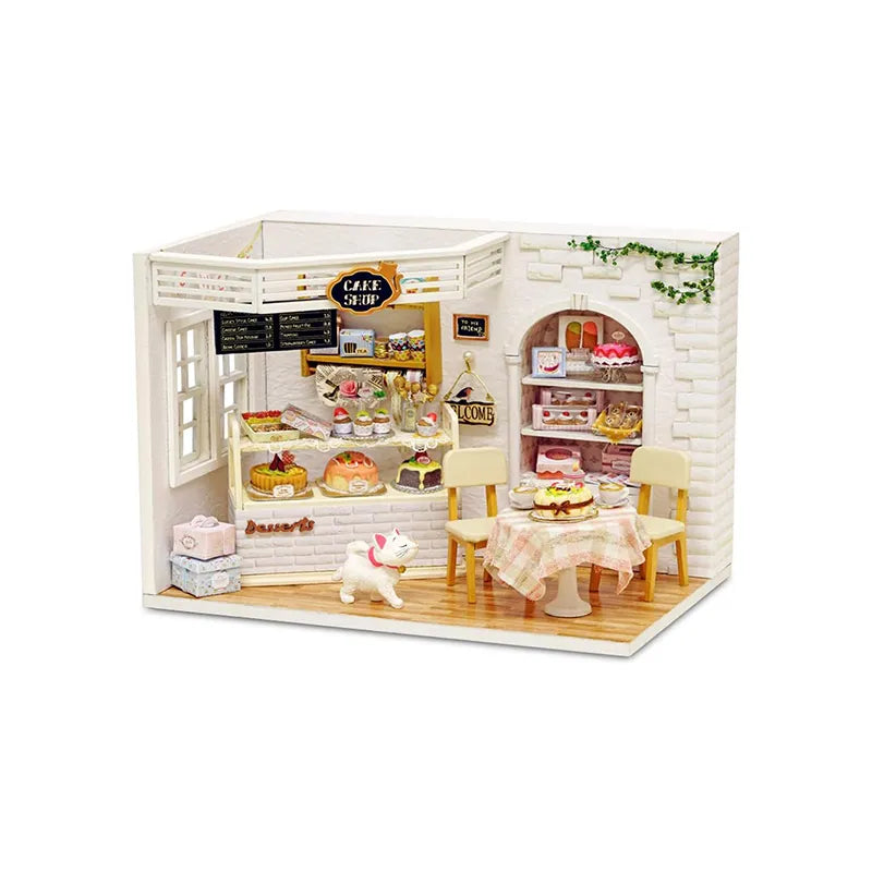 DIY Miniature House | Cake Diary Dollhouse Kit - CraftoyX