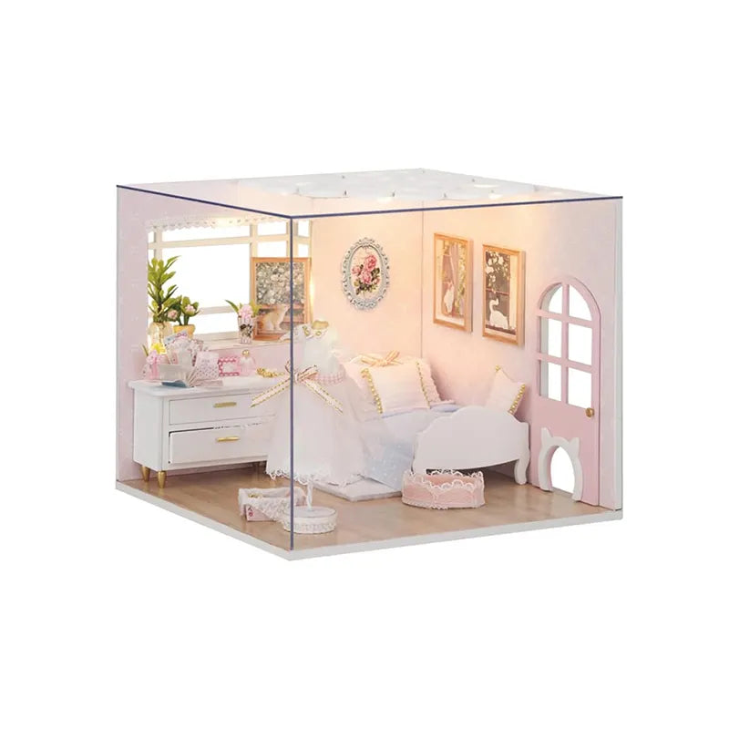 DIY Miniature House | Enjoy The Life Dollhouse Kit-CraftoyX