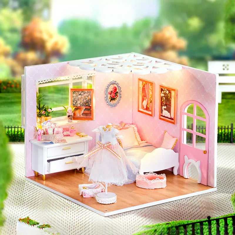 DIY Miniature House | Enjoy The Life Dollhouse Kit-CraftoyX