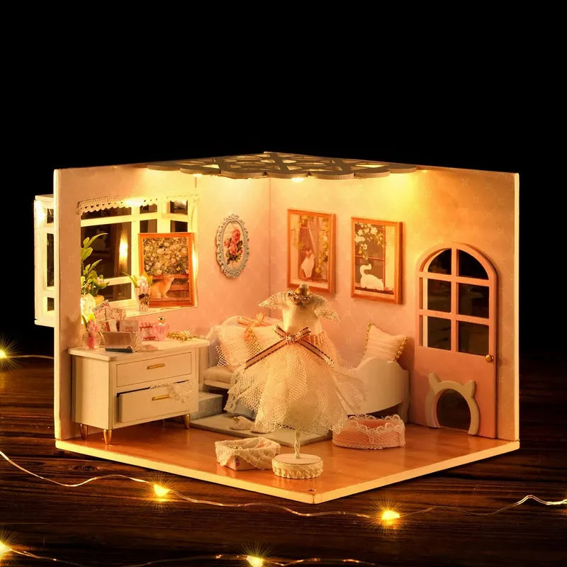 DIY Miniature House | Enjoy The Life Dollhouse Kit-CraftoyX