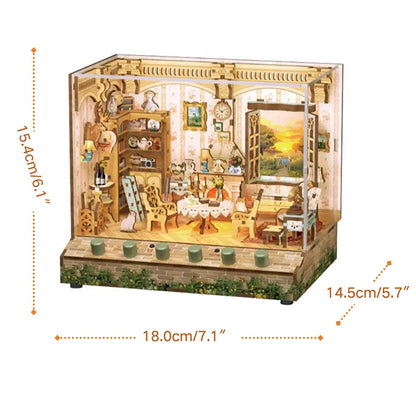 Miniature House Kit | Idyllic Time-CraftoyX