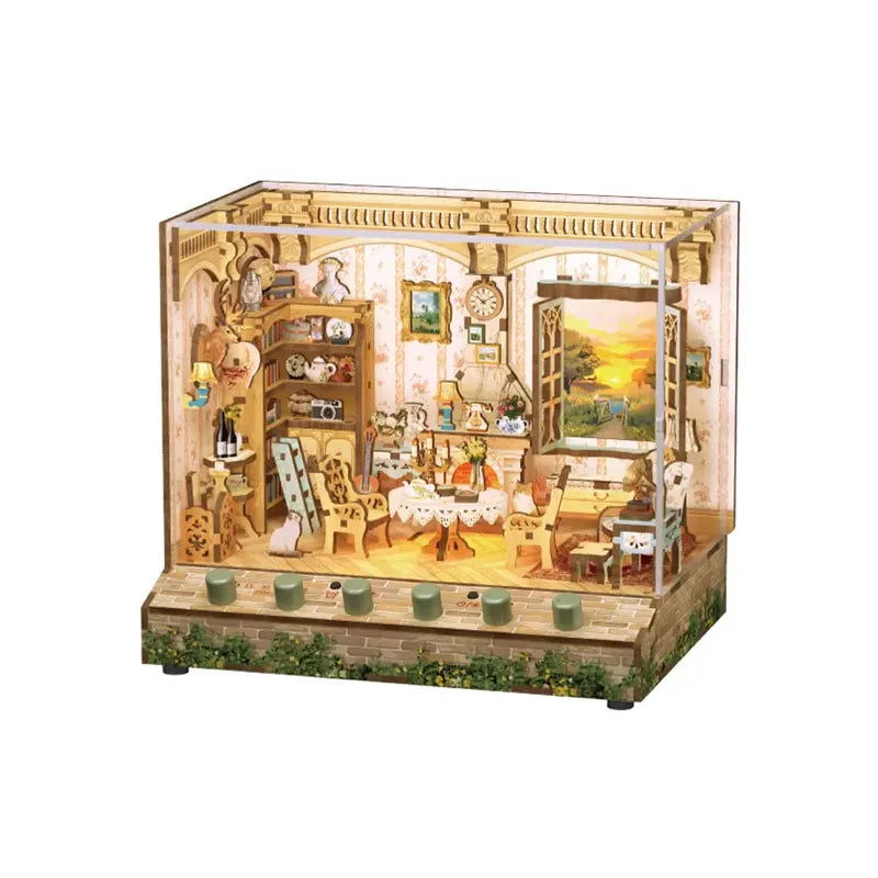 Miniature House Kit | Idyllic Time-CraftoyX