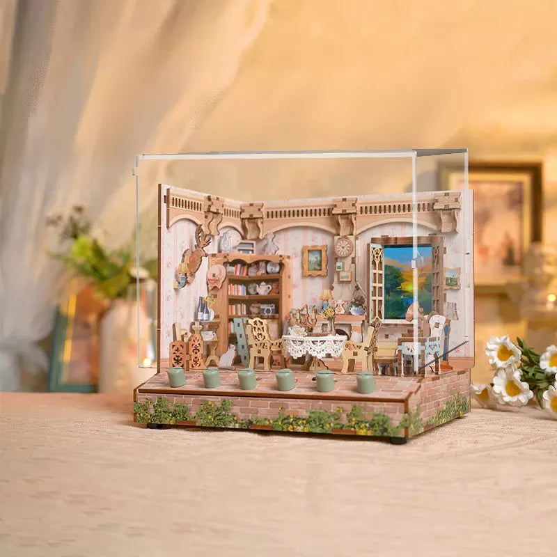 Miniature House Kit | Idyllic Time-CraftoyX