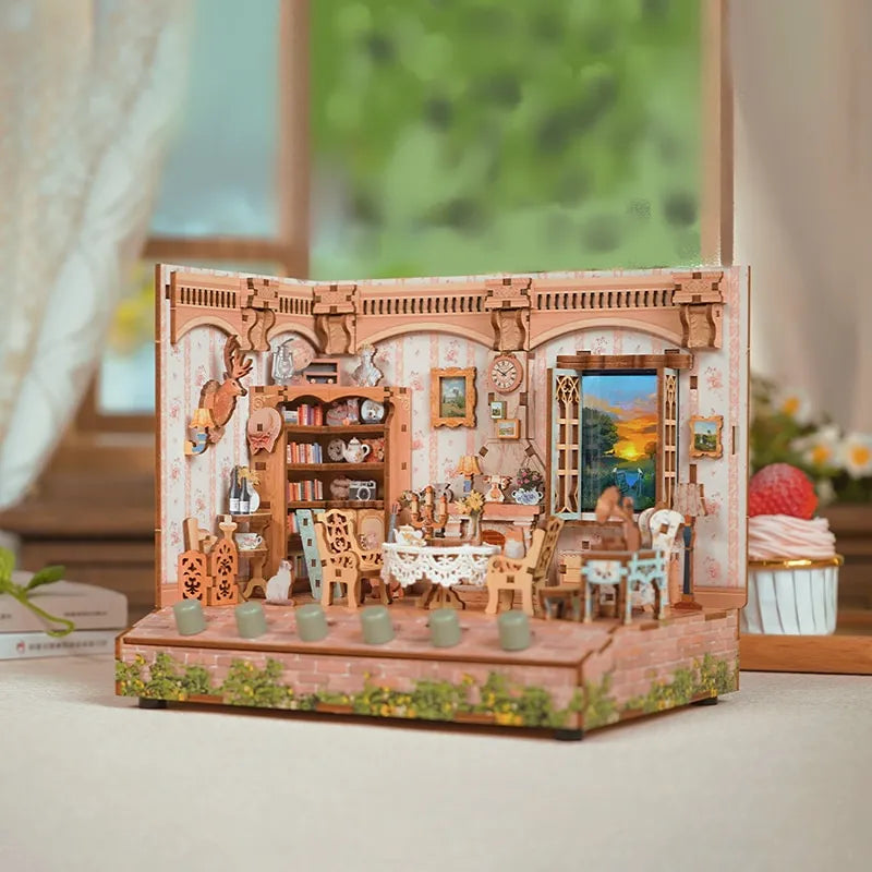 Miniature House Kit | Idyllic Time-CraftoyX