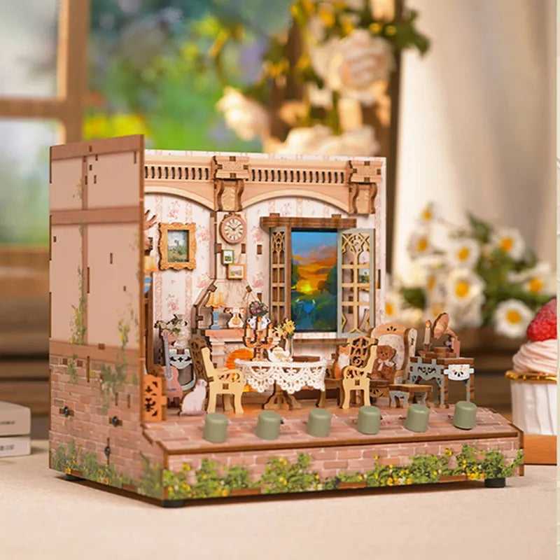 Miniature House Kit | Idyllic Time-CraftoyX