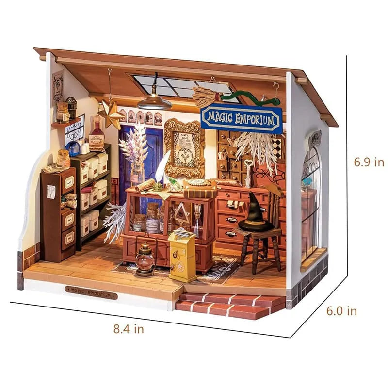 by craftoyx diy miniature house kiki magic emporium size 