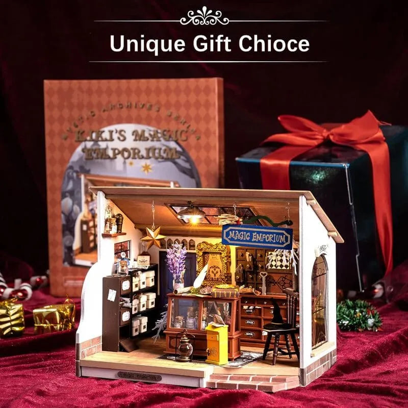 by craftoyx diy miniature house kiki magic emporium special day gift idea 