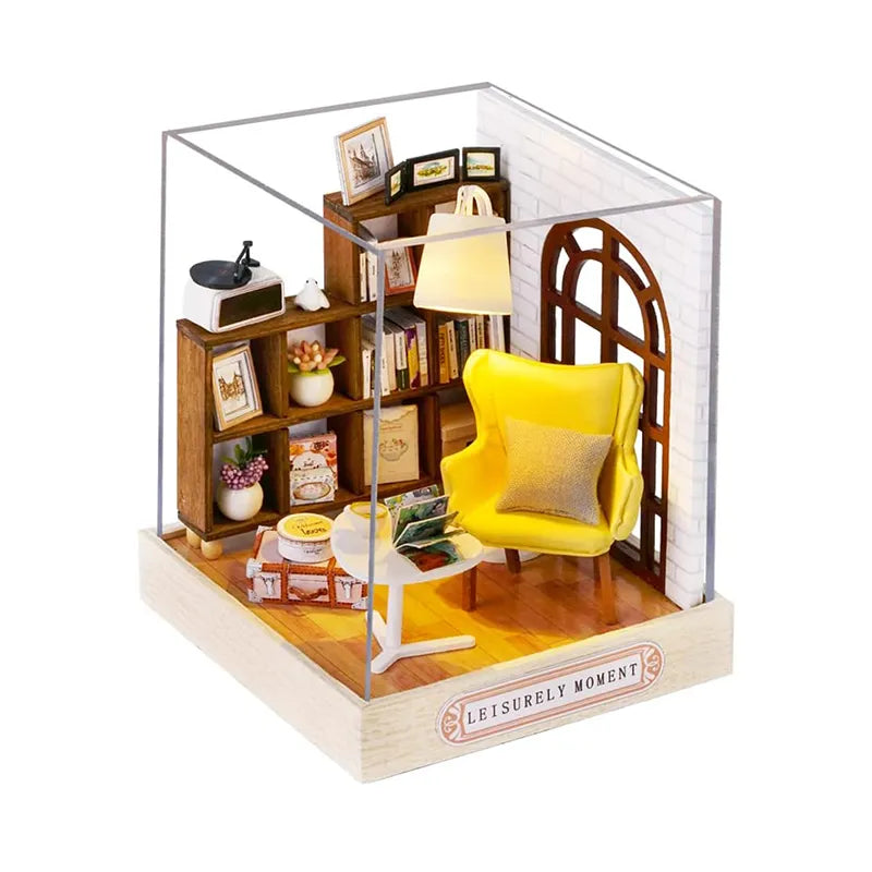 DIY Miniature House | Leisurely Moment Dollhouse Kit-CraftoyX