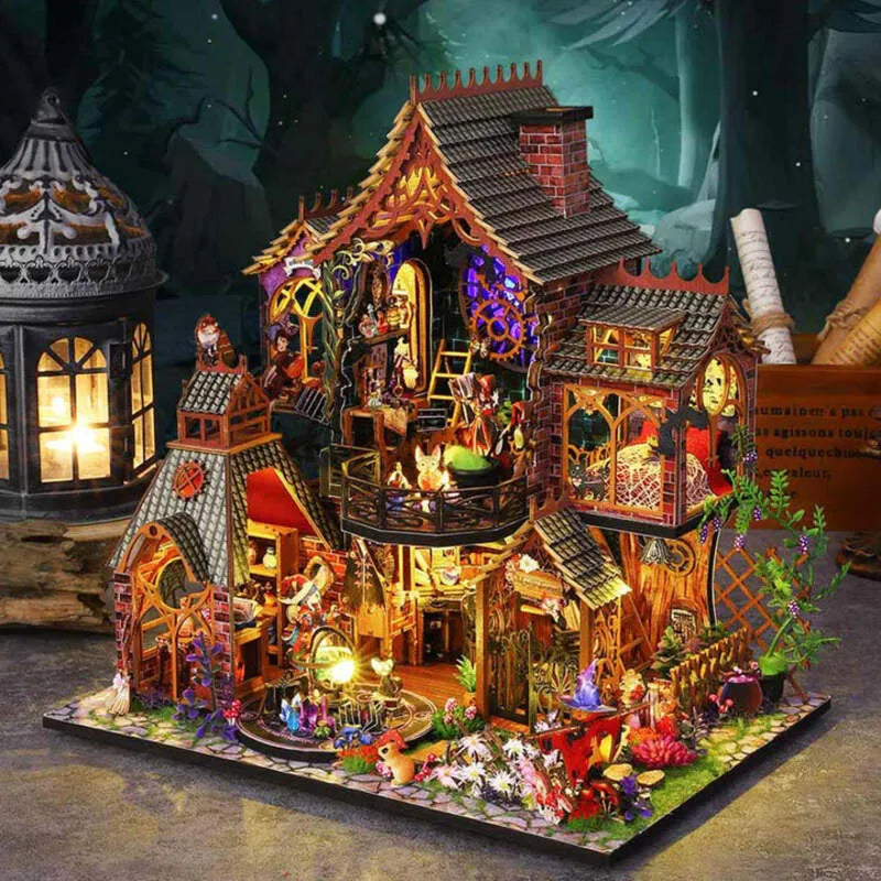 Miniature House Kit | Magic Spirit-CraftoyX