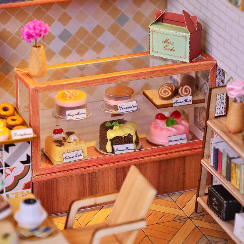 DIY Miniature House | Miss Cake Dollhouse Kit - CraftoyX