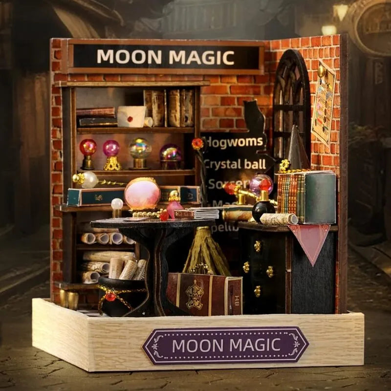 DIY Miniature House | Moon Magic Dollhouse Kit-CraftoyX