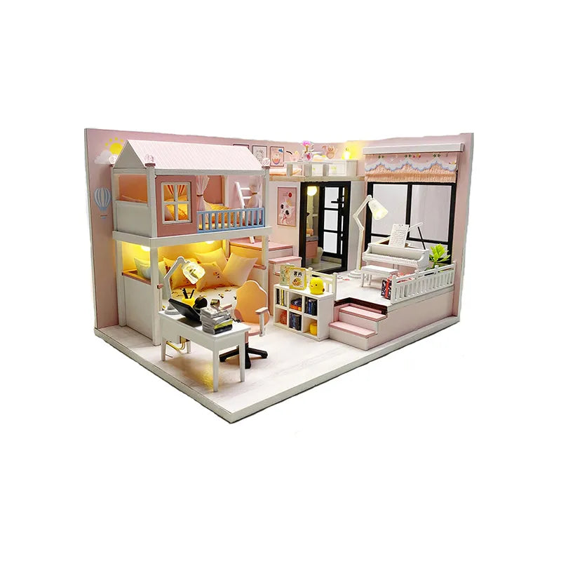 DIY Miniature House | My Room-Early Summer Dollhouse Kit - CraftoyX