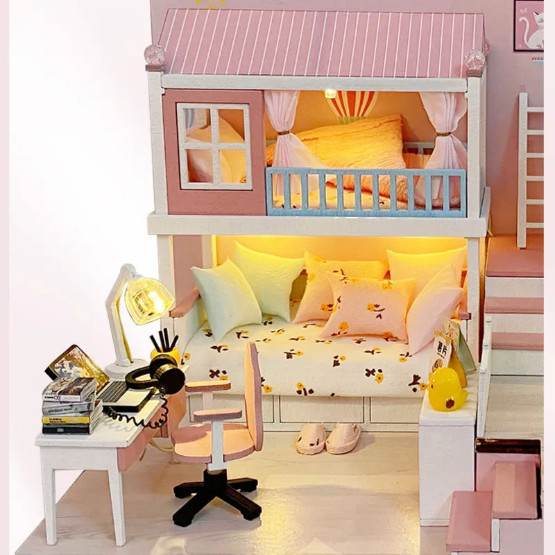 DIY Miniature House | My Room-Early Summer Dollhouse Kit - CraftoyX