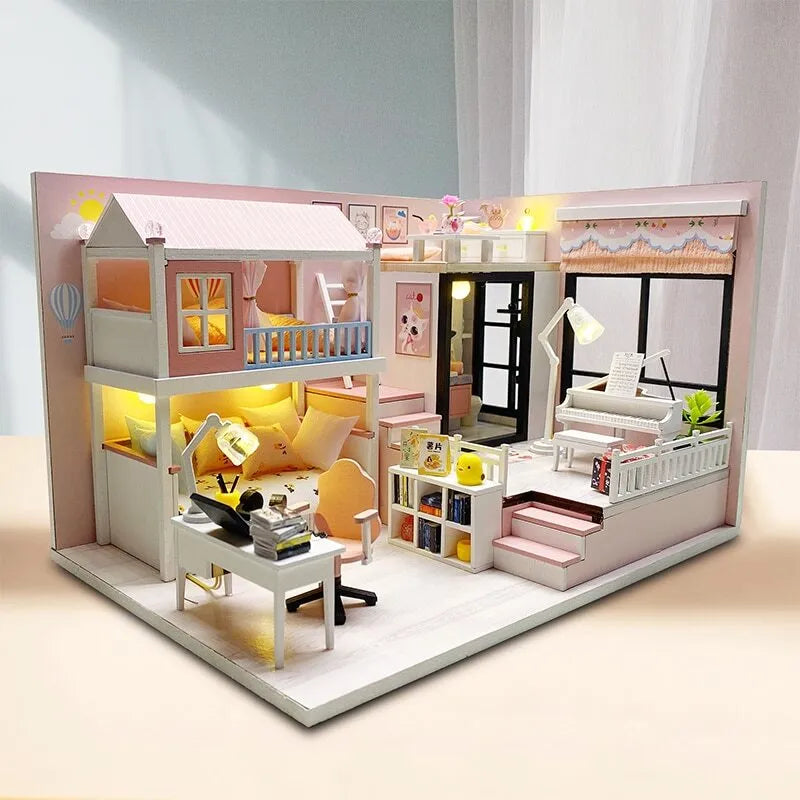 DIY Miniature House | My Room-Early Summer Dollhouse Kit - CraftoyX