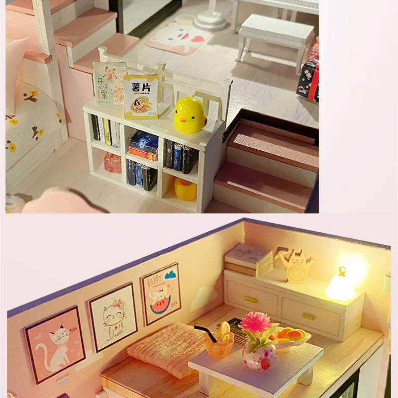 DIY Miniature House | My Room-Early Summer Dollhouse Kit - CraftoyX