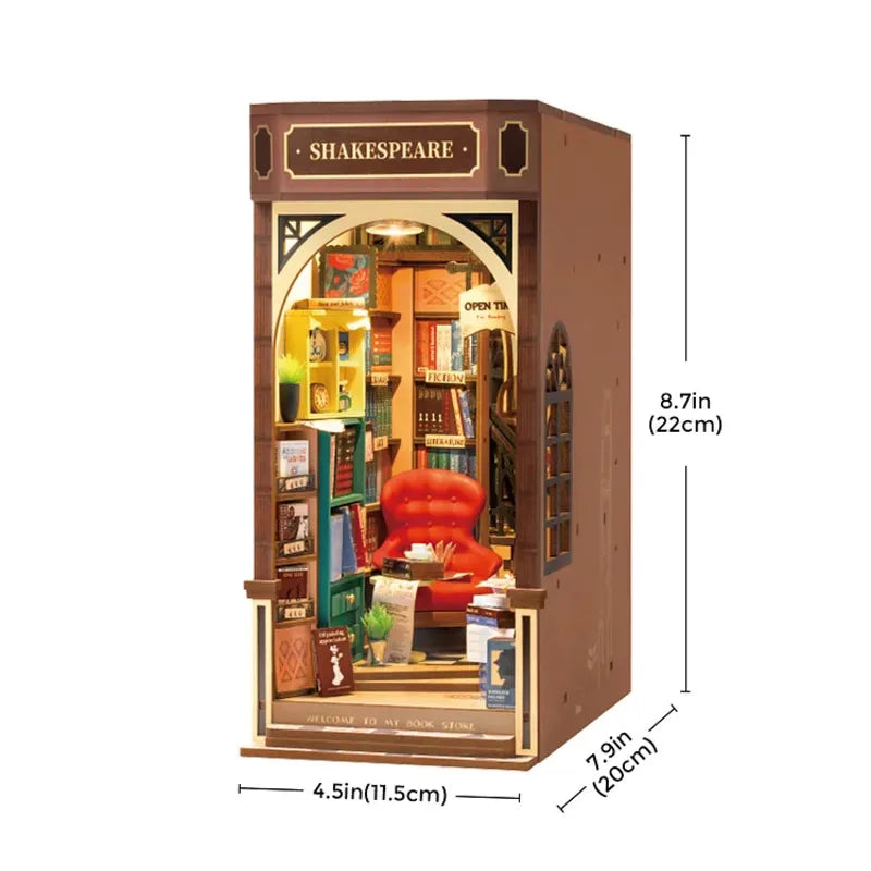 Book Nook Kit | SHAKESPEARE - CraftoyX