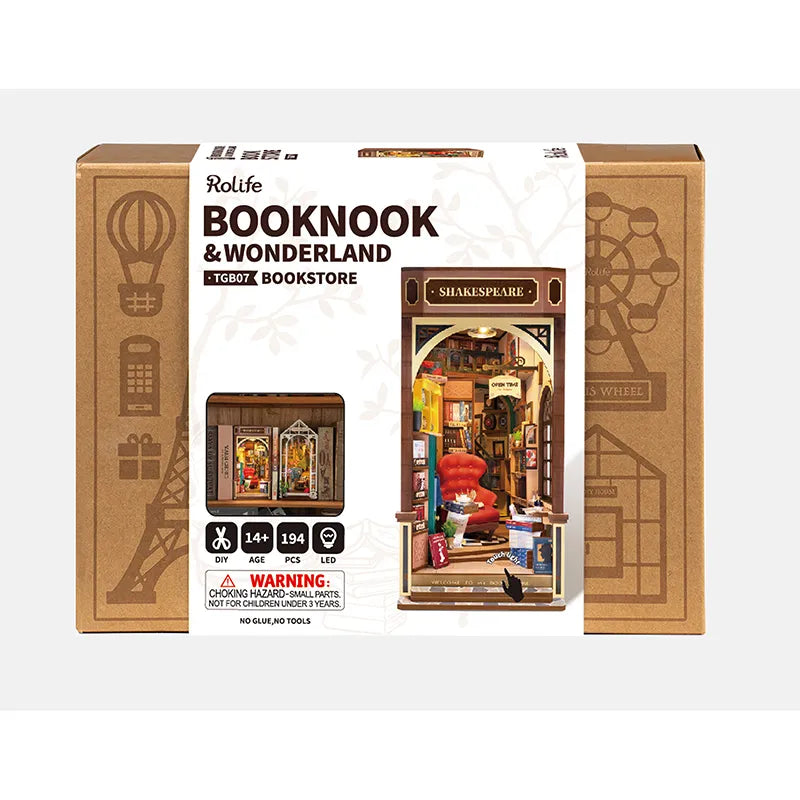 Book Nook Kit | SHAKESPEARE - CraftoyX