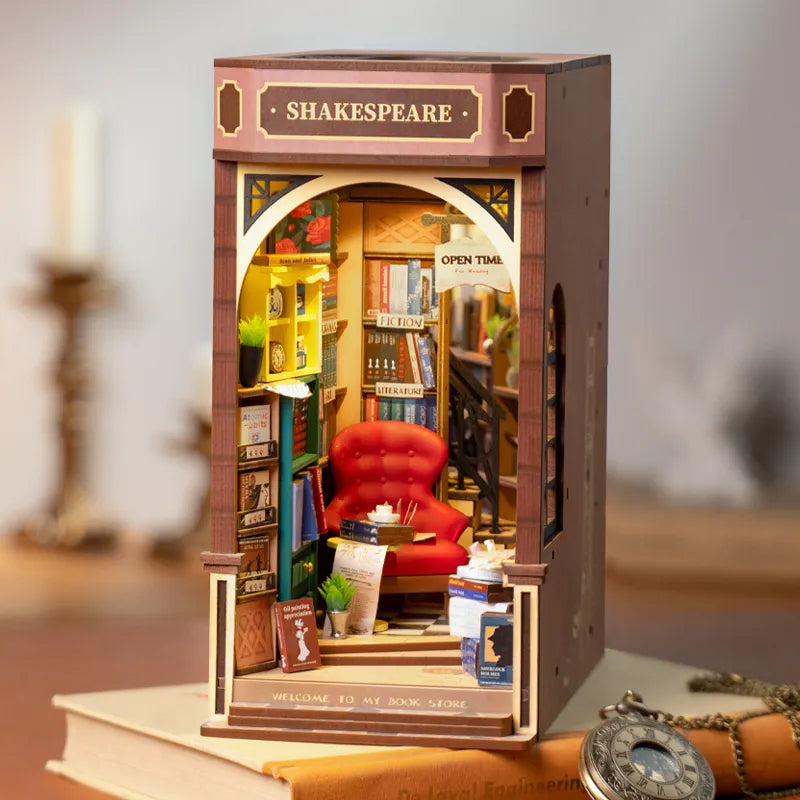 Book Nook Kit | SHAKESPEARE - CraftoyX