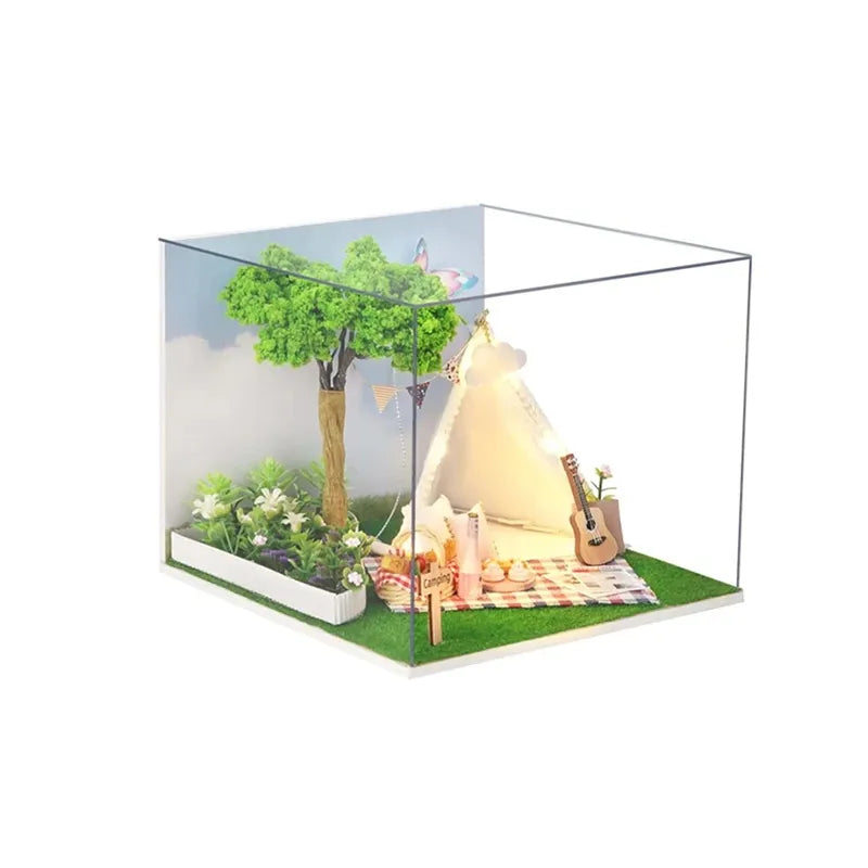 DIY Miniature House | Summer Promise Dollhouse Kit-CraftoyX