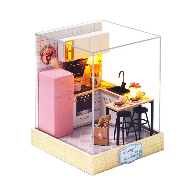 DIY Miniature House | Taste Of Life Dollhouse Kit-CraftoyX