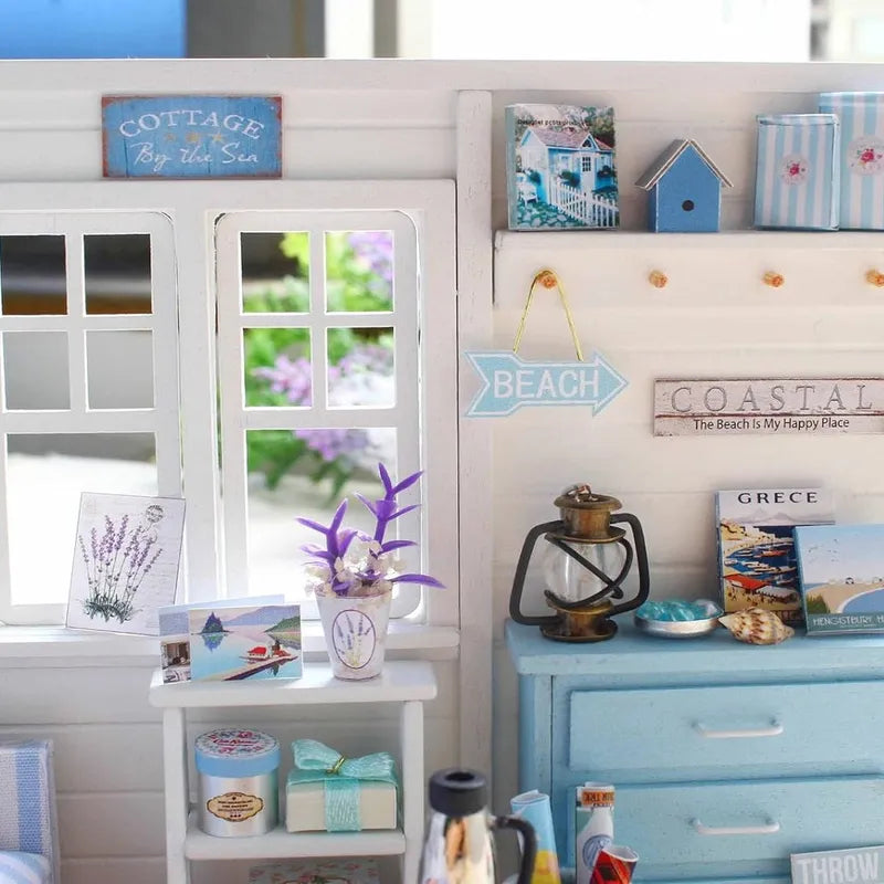 DIY Miniature House | The Fresh Sunshine Dollhouse Kit - CraftoyX