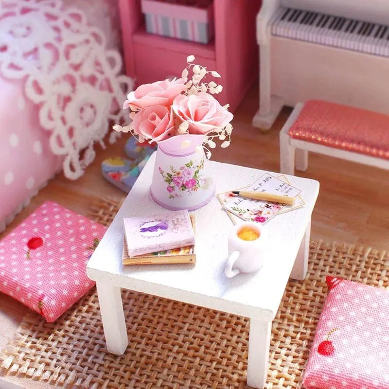 DIY Miniature House | The Sunshine Princess Dollhouse Kit - CraftoyX