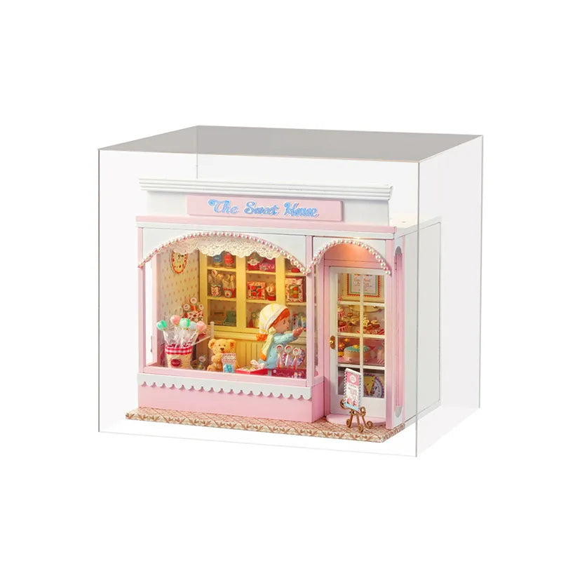 DIY Miniature House | The Sweet House Dollhouse Kit - CraftoyX