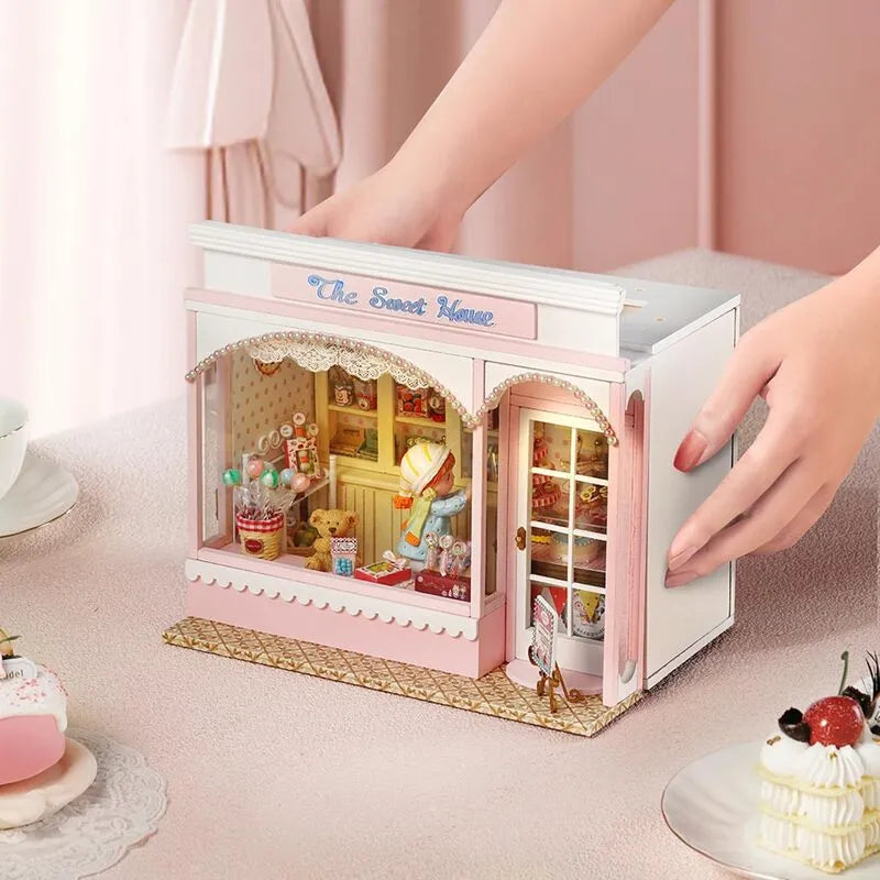 DIY Miniature House The Sweet House Dollhouse Kit